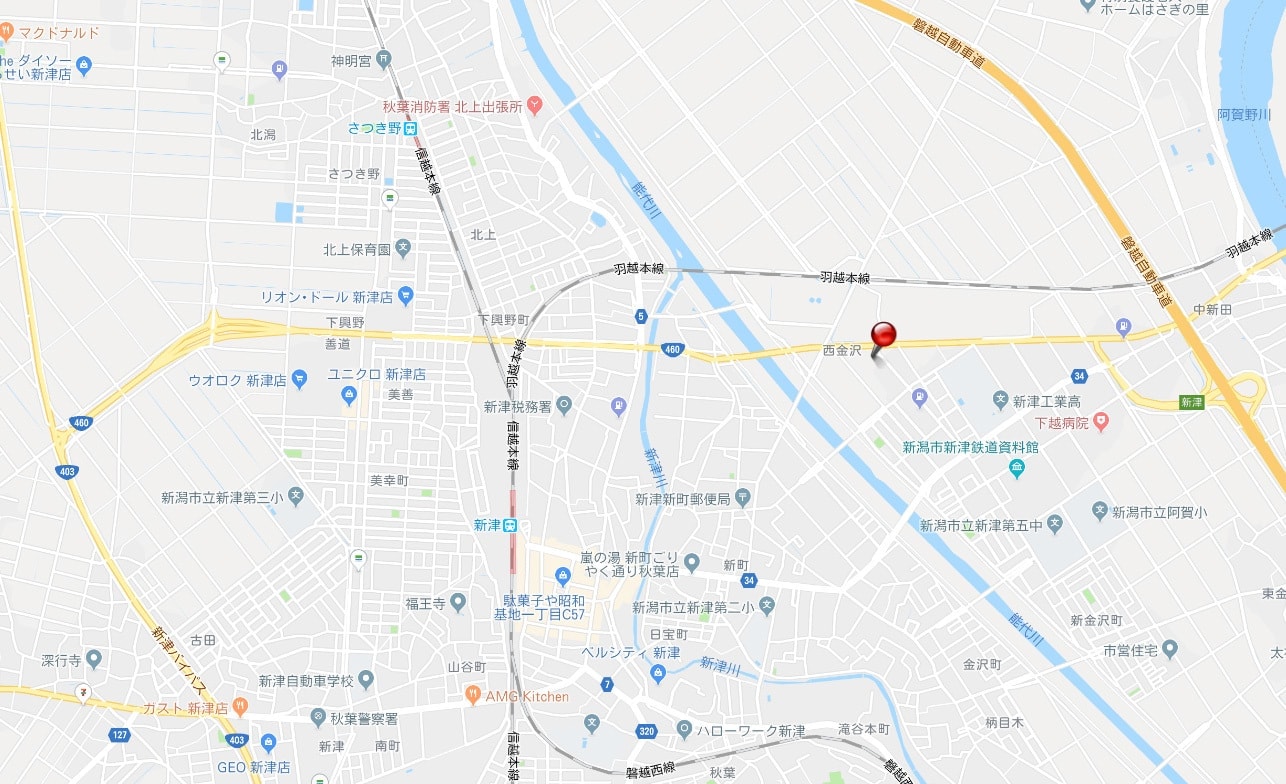 かねみや地図アクセス