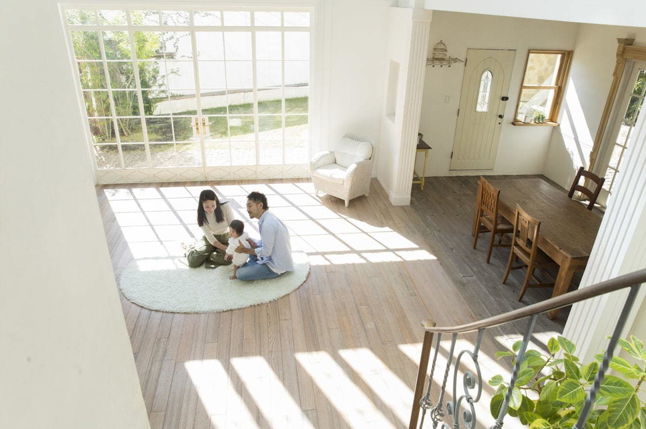 親子のリビング